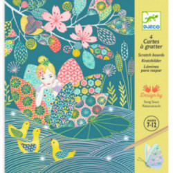 Djeco - Scratch Cards, The Pond