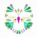 Djeco - Face stickers, Bird