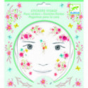 Djeco - Face stickers, Springtime fairy