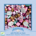 Djeco - Wooden beads, Rainbow