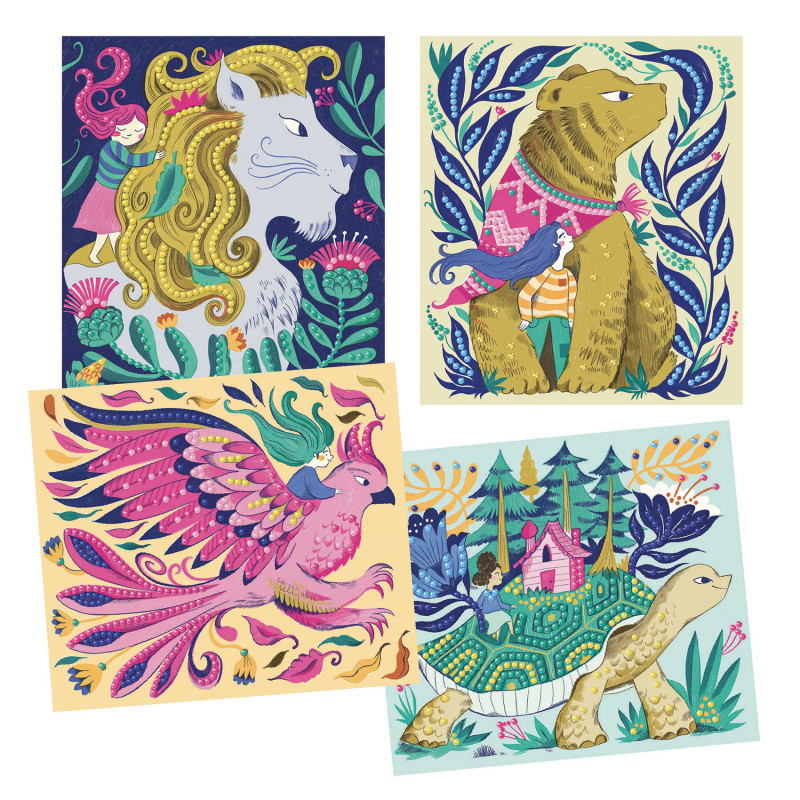 Djeco - Artistic diams, Mythical Creatures