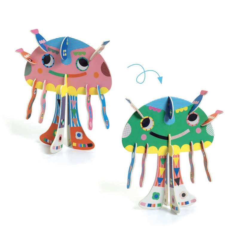 Djeco - Three 3D animals