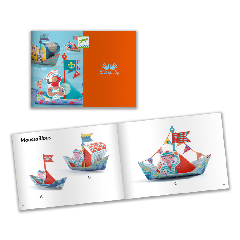 Djeco - Origami, Floating boats