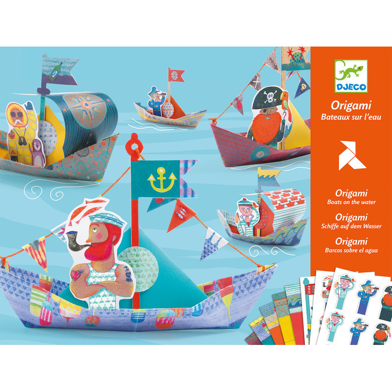 Djeco - Origami, Floating boats