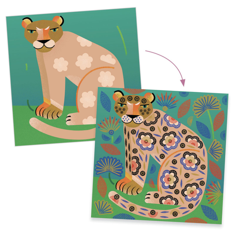 Djeco - Patterns and animals