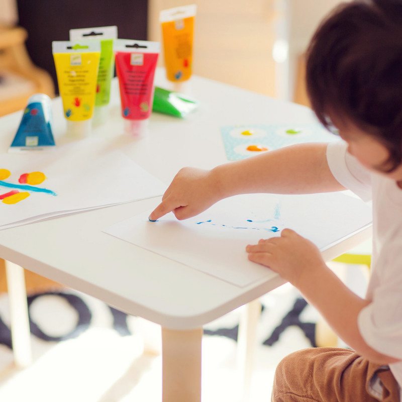 Djeco - 6 finger paint tubes