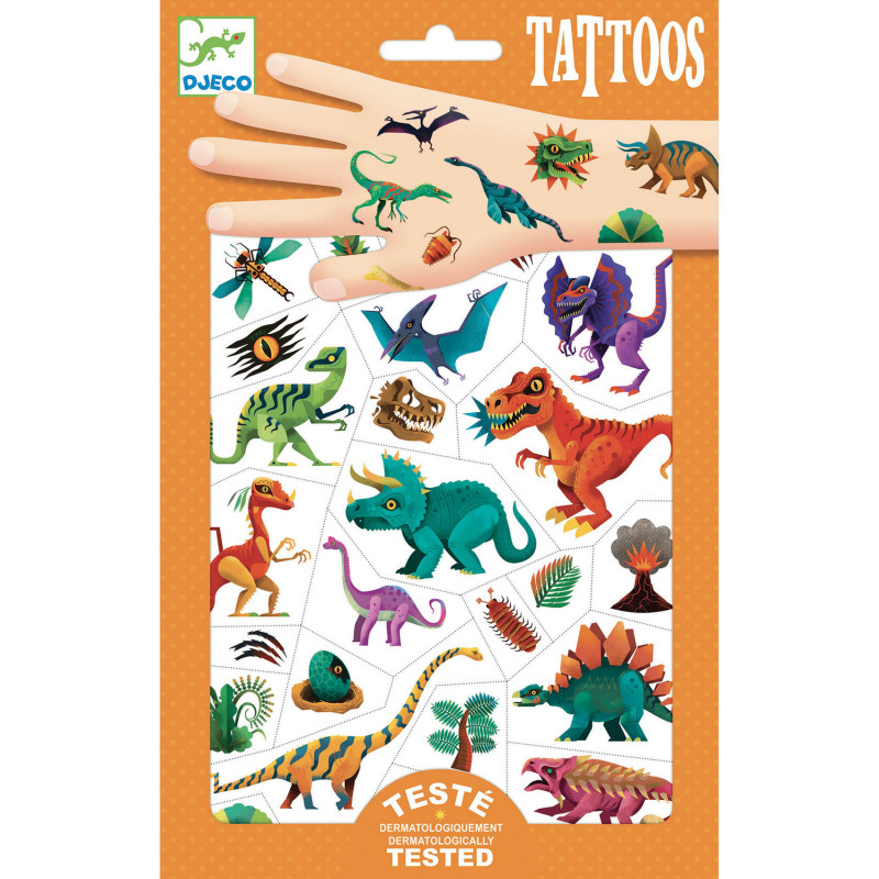 Djeco - Tattoo, Dino club