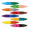 Djeco - 8 twins crayons