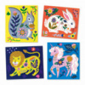 Djeco - Artistic Beads - Flowers and fur