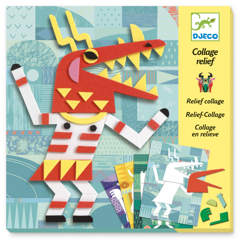 Djeco - Collage, Monster gallery