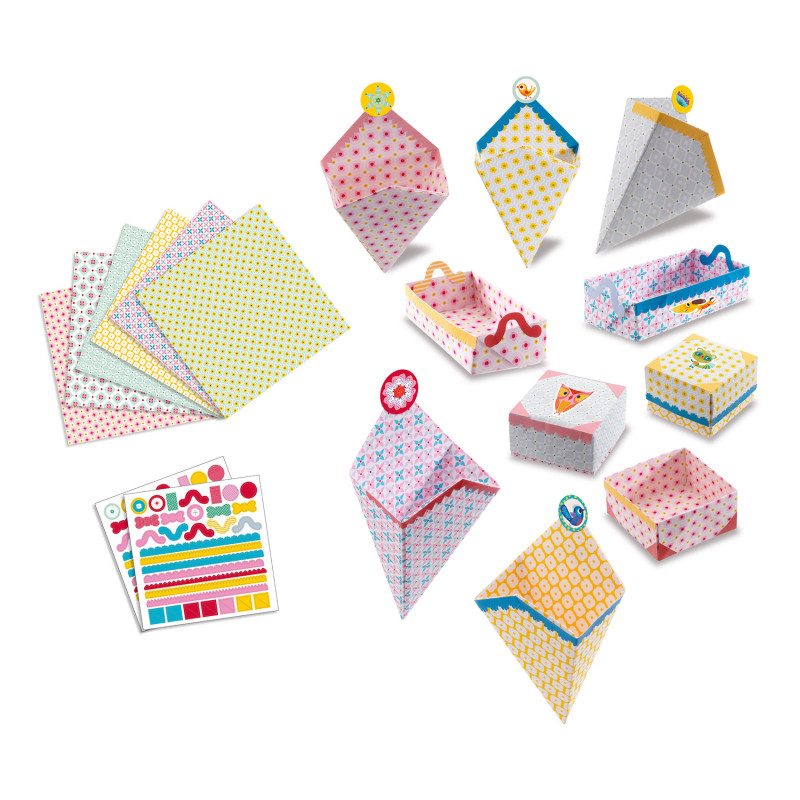 Djeco - Origami, Small Boxes