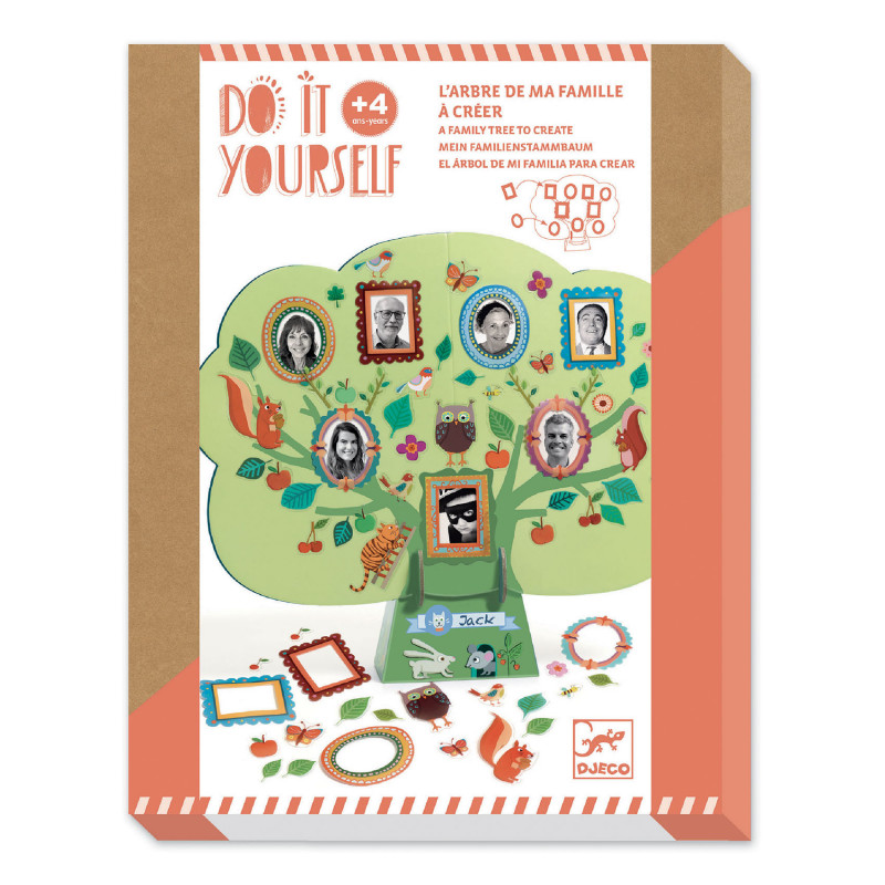 Djeco - A family tree to create - FSC MIX