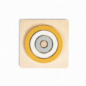 Pellianni - Round Puzzle Mustard