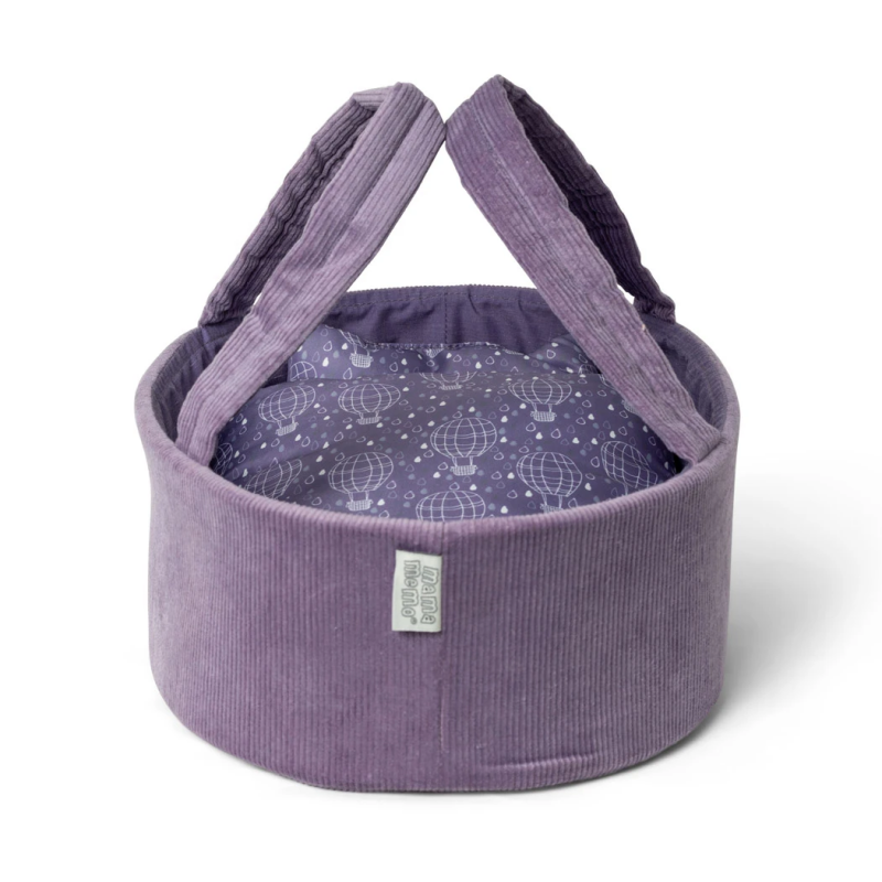MaMaMeMo - Babylift till dockan 33 cm, lila