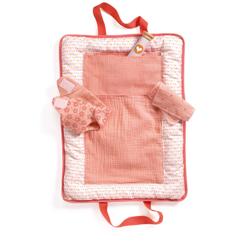 Djeco - Changing bag Pink Peak