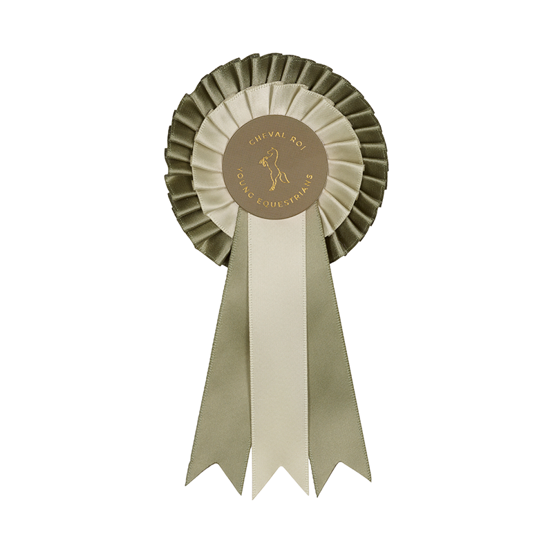 Cheval Roi - rosetter käpphäst, lila/grön