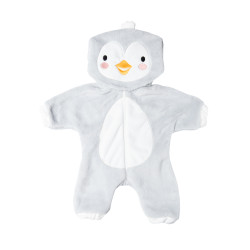 Heless - Onepiece till dockan, pingvin (28-35cm)