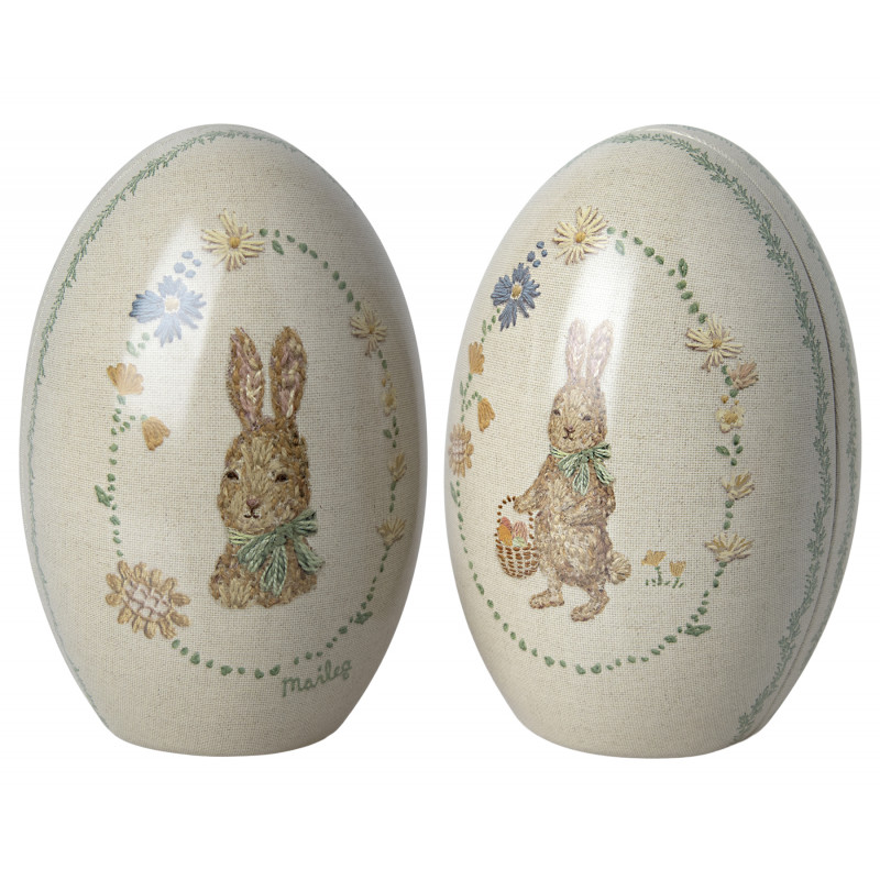 Maileg - Påskägg, 2 st turkos