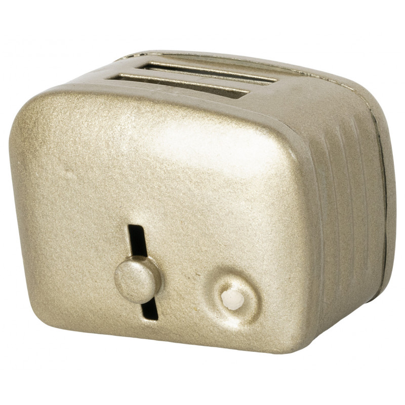 Maileg - Brödrost med bröd, Silver
