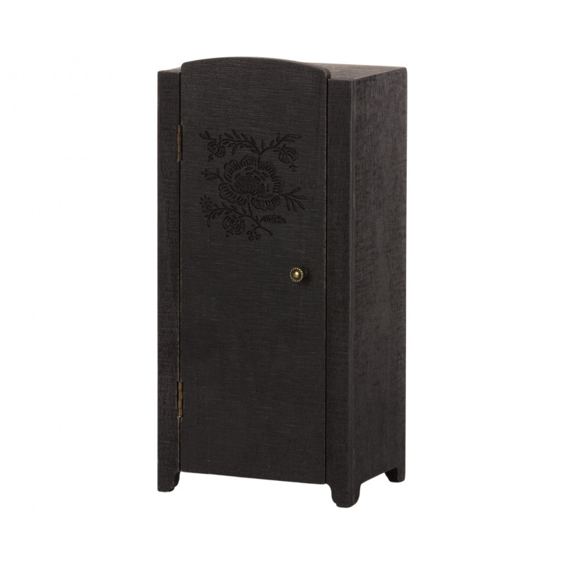 Maileg - Miniature garderob, Anthracite
