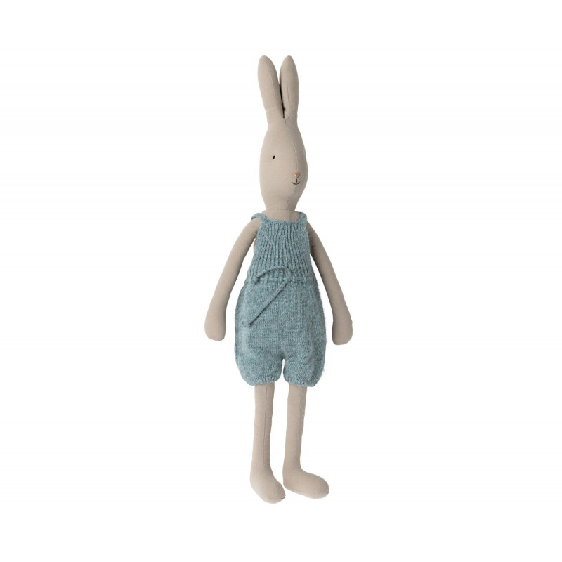 Maileg - Rabbit size 4 , Stickad byxdress