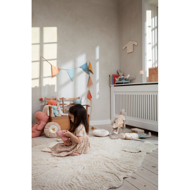 Maileg - Rabbit size 4 , Stickad byxdress