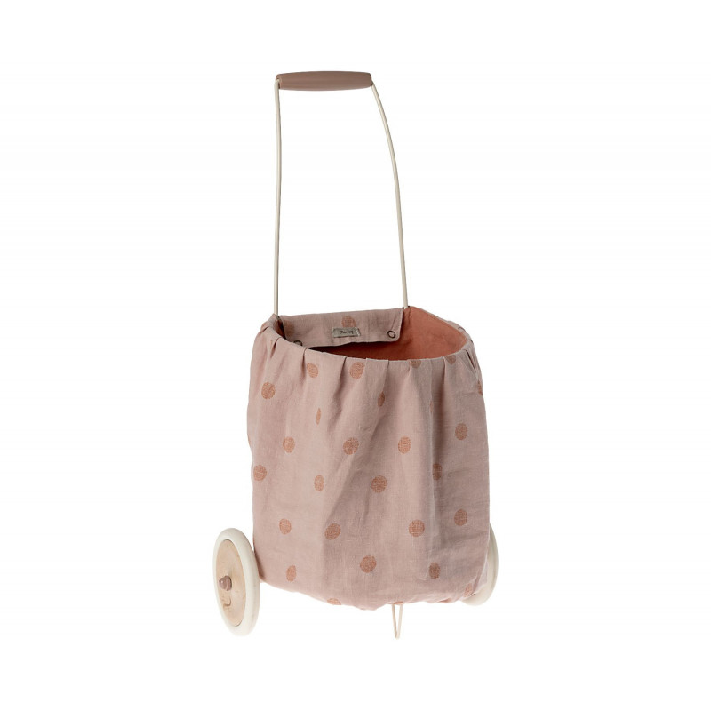 Maileg - Trolley,  Dots Rose