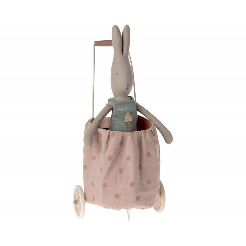 Maileg - Trolley,  Dots Rose