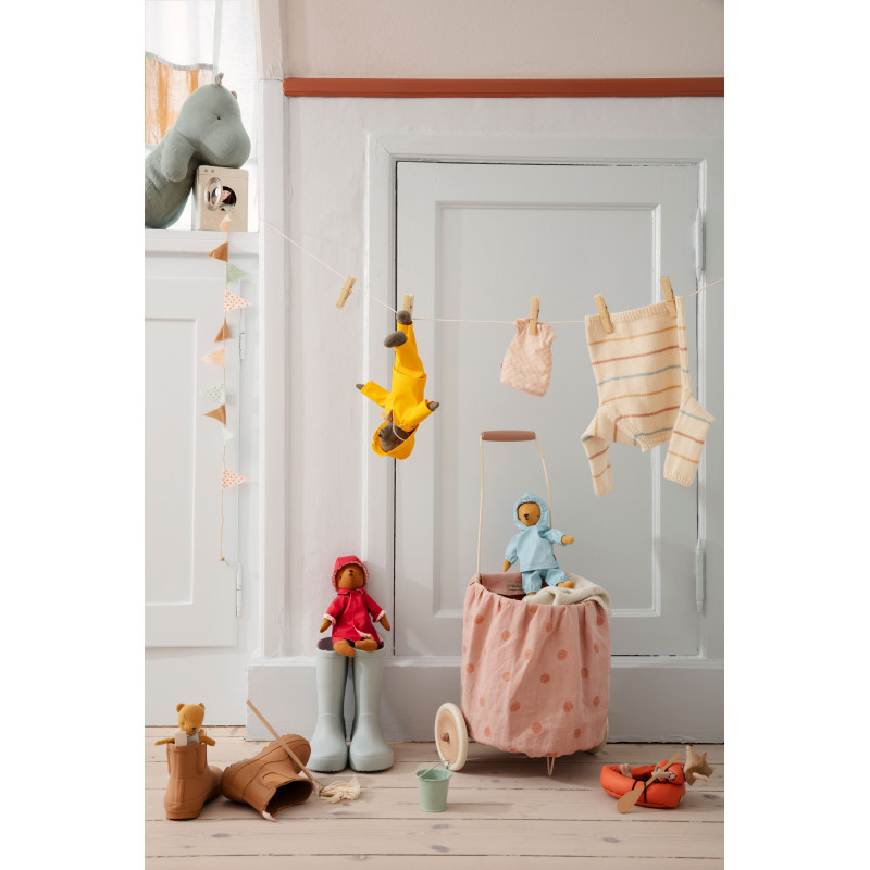Maileg - Trolley,  Dots Rose