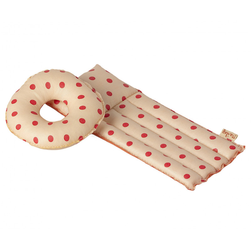 Maileg - Luftmadrass, Red dot
