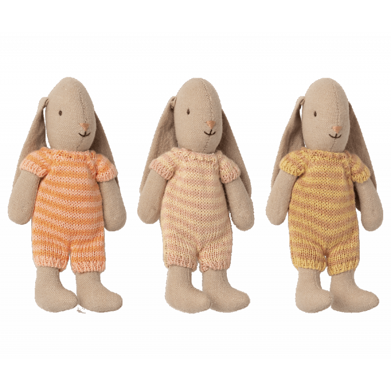 Maileg - Bunny micro stickad  jumpsuit