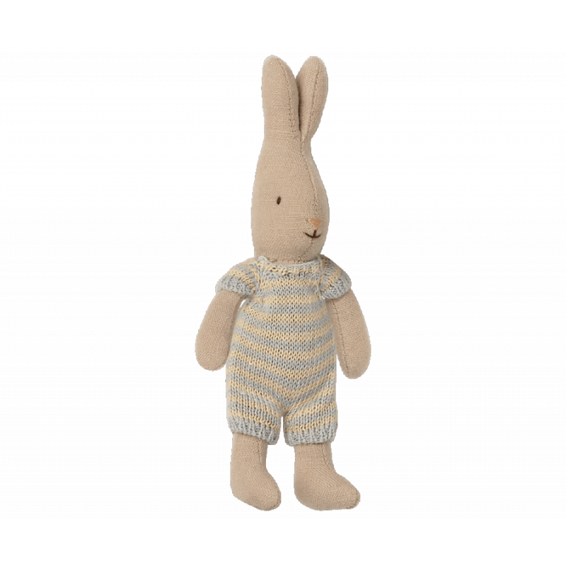 Maileg - Kanin micro, stickad  jumpsuit