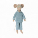 Maileg - Medium mus, pyjamas