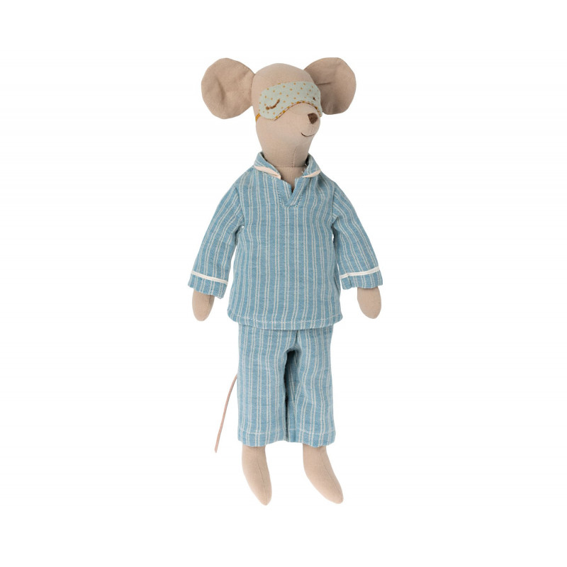 Maileg - Medium mus, pyjamas