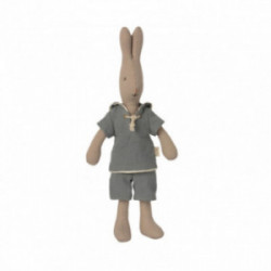 Maileg - Rabbit size 1, Sailor dusty blue