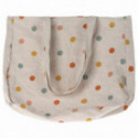 Maileg - Tygväska, Multi dots Small