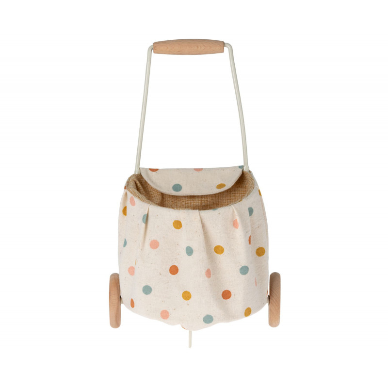 Maileg - Trolley Mini, Multi dots