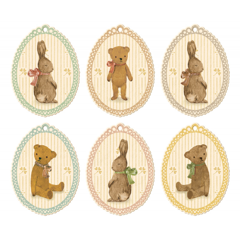 Maileg - Gift tags, Bunnies and Teddies