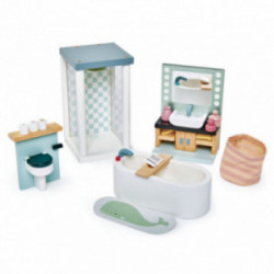 Tender leaf toys - Dockhusmöbler `Badrum´