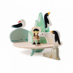 Tender Leaf Toys - Balanslek Nordpol / Sydpol