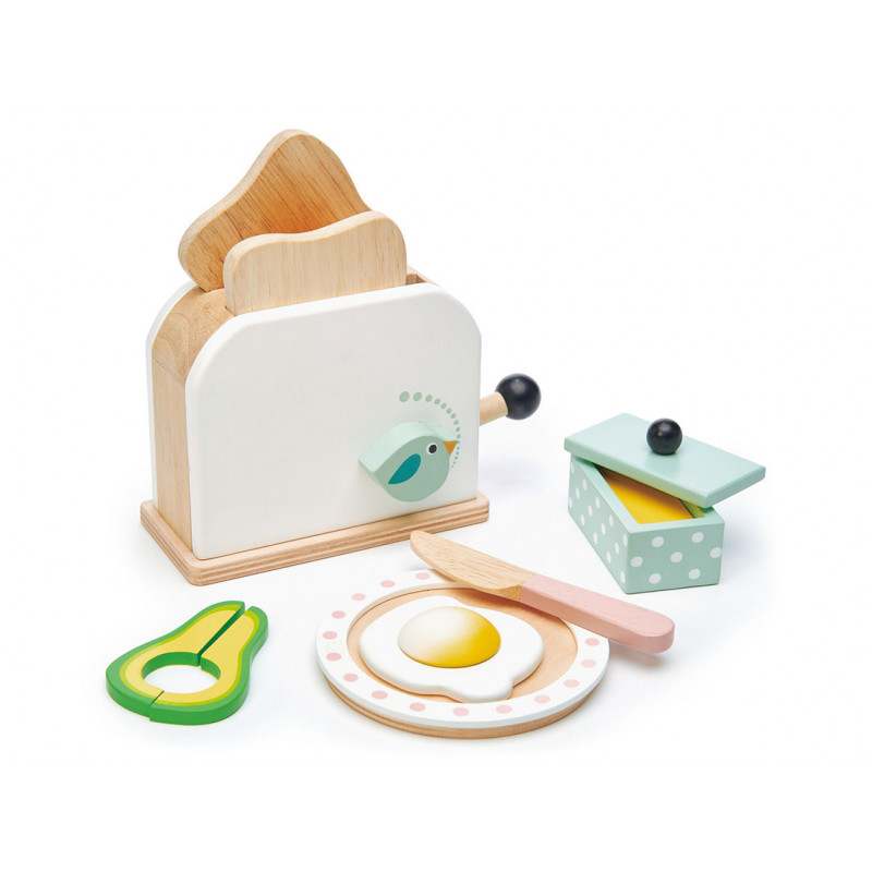 Tender Leaf Toys - Brödrost med tillbehör