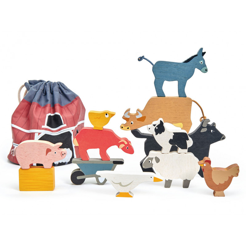 Tender Leaf Toys - Balanslek Bondgård