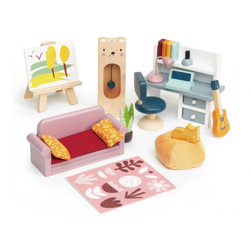 Tender leaf toys - Dockhusmöbler Tonårsrum
