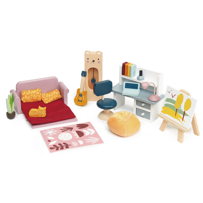 Tender leaf toys - Dockhusmöbler Tonårsrum