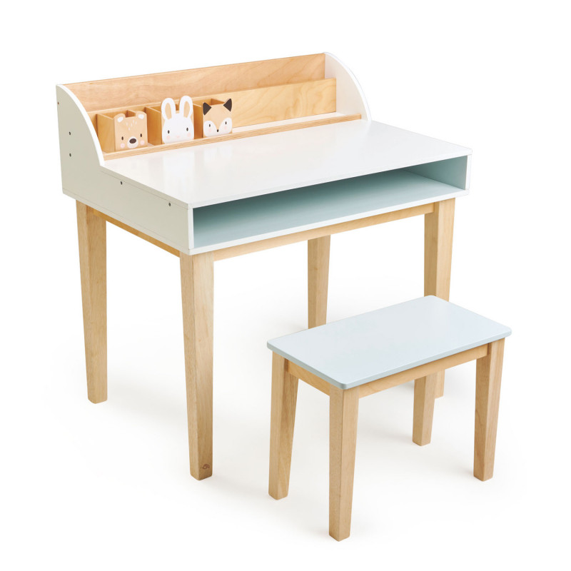 Tender leaf toys - Skrivbord med pall