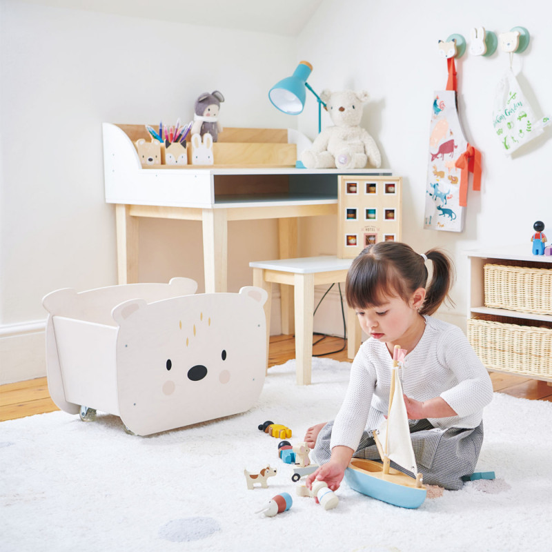Tender leaf toys - Skrivbord med pall
