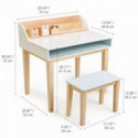 Tender leaf toys - Skrivbord med pall