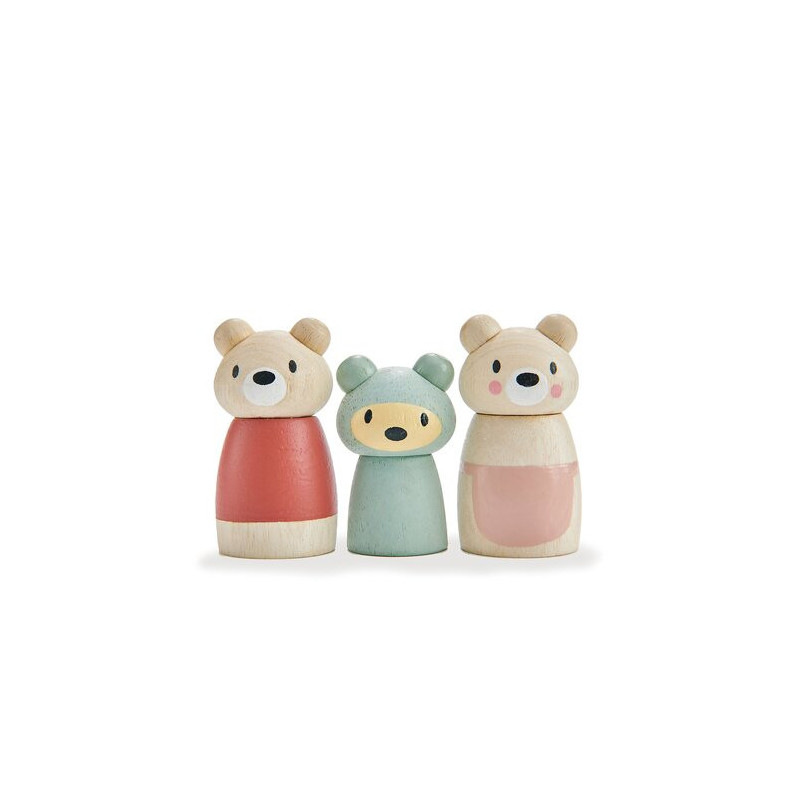 Tender leaf toys - Småfolk Björnar