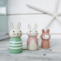 Tender leaf toys - Småfolk Kaniner