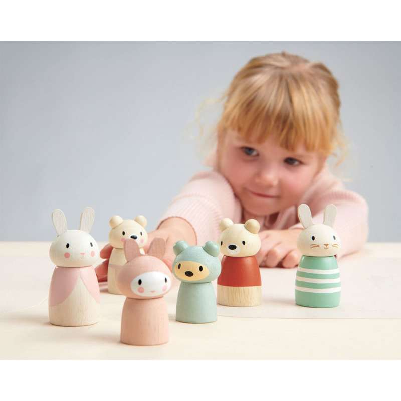 Tender leaf toys - Småfolk Kaniner